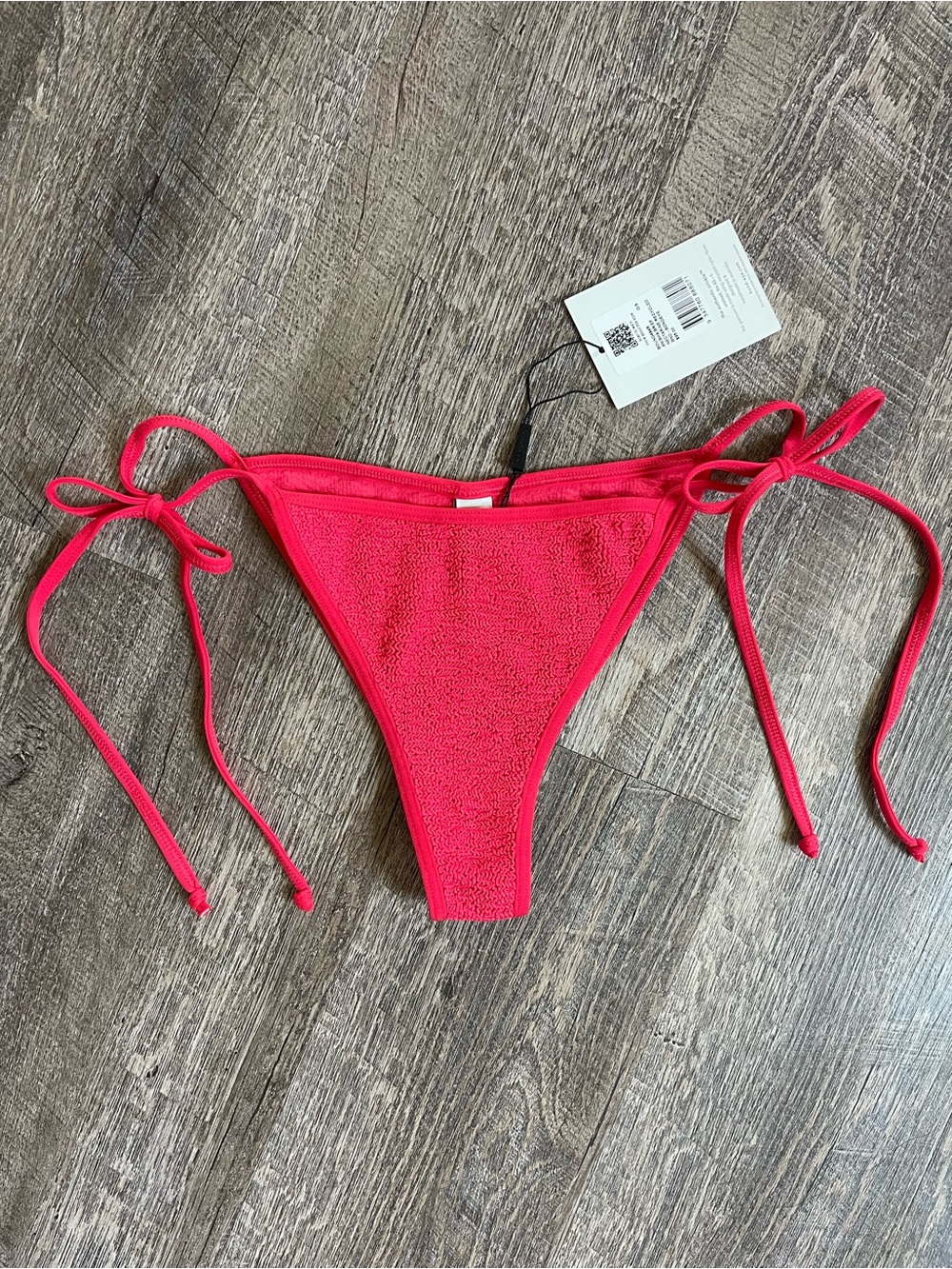 Bond-eye Anisha moderate coverage bikini bottoms nectarine color